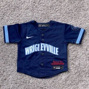 NWOT Nike Infant Navy Wrigleyville Jersey